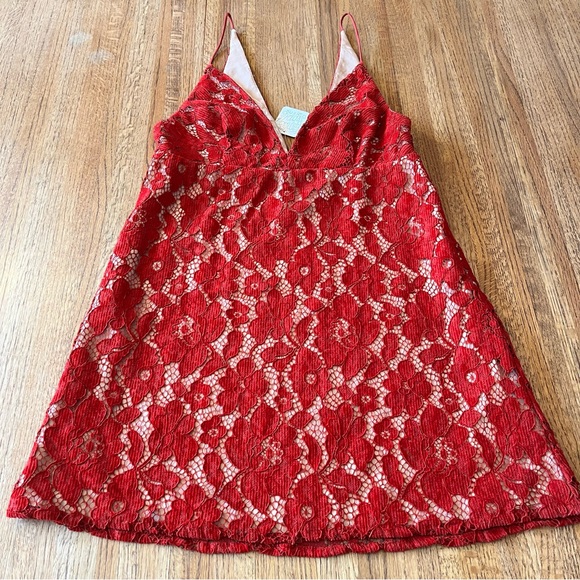 Free People Dresses & Skirts - New Free People Dangerous Love Mini Dress size 6 MSRP: $108